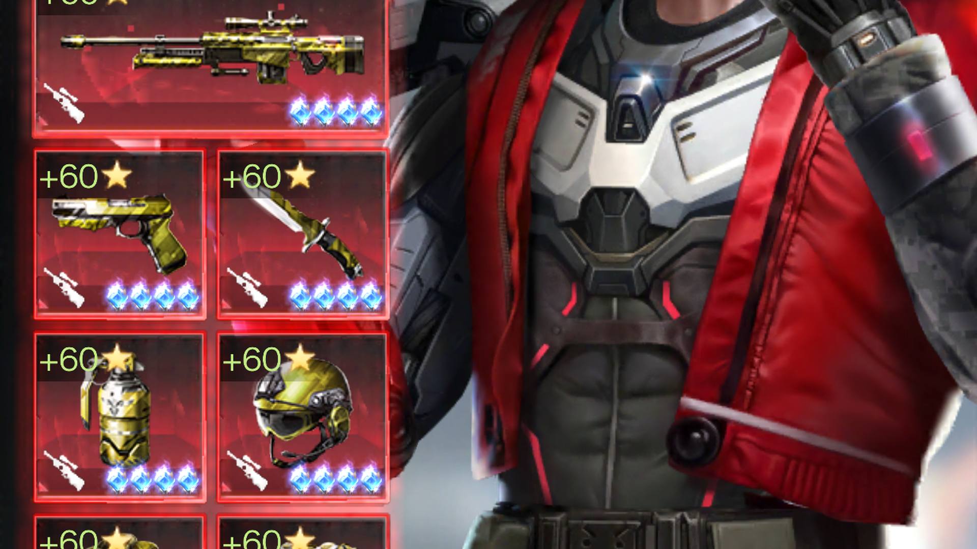 HCH6FC 号 【56级】15⭐狙击成品号