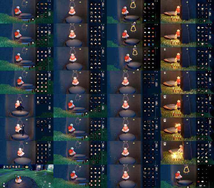 GYBQG6 号 HM1213 渠道:小米qq 完成地图:雨林霞谷 季节已毕业:欧若拉季毕业,彩染季半毕业 热门复刻/活动:武士裤,搓澡巾,箬笠,花环,红金白金,红耳机,樱花 礼包:月牙发饰,金鳞耳坠,彩虹耳钉,圣诞鹿角,雪花发饰,贝壳,兔子,白雪斗,蛛丝斗,音韵吉他,雏鸟之琴,祥云纸伞,折扇,绊爱, 珍惜物品:绊爱 亮点包括:彩虹耳钉,音韵吉他,圣诞鹿角,白雪斗,武士裤,红耳机 详细以衣柜为准