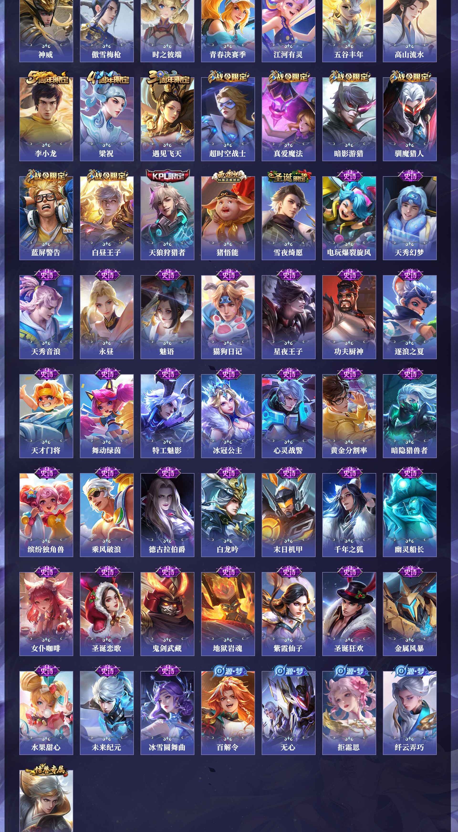 WZQM4239069王者荣耀账号详情图13