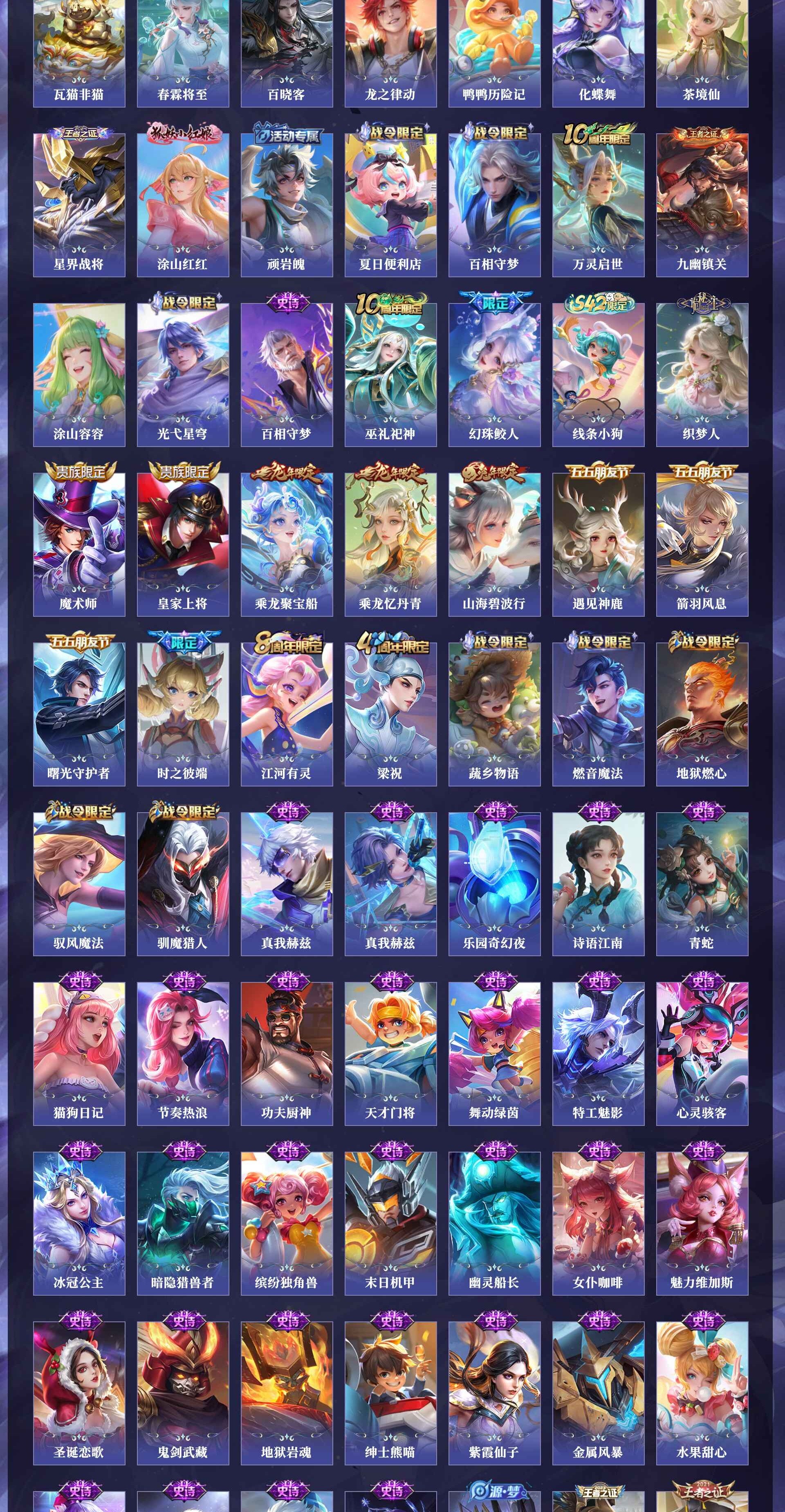 WZQM4250133王者荣耀账号详情图11