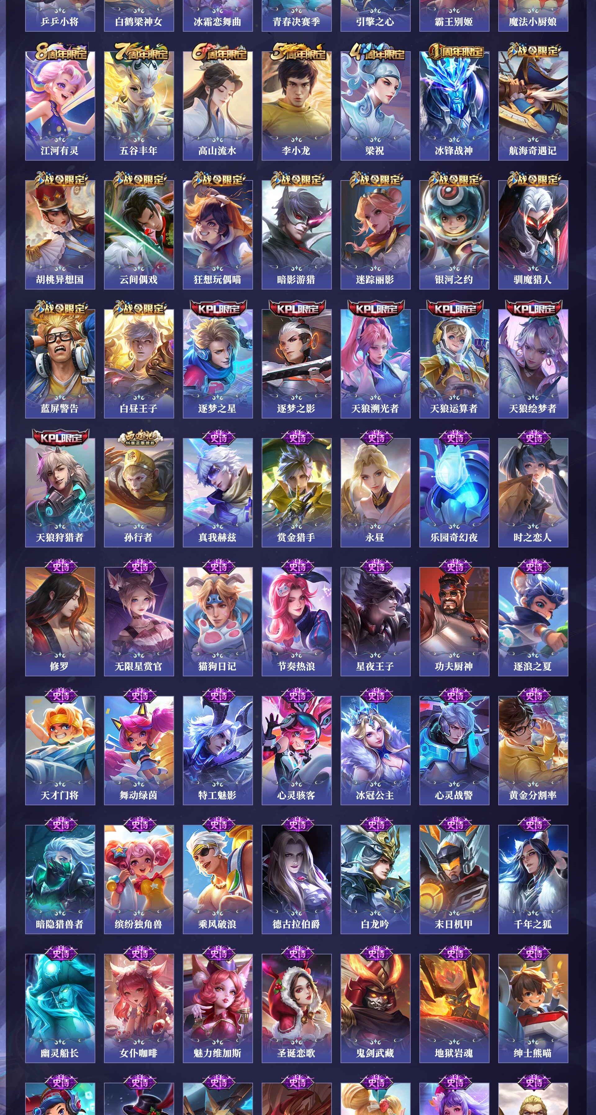 WZQM4250047王者荣耀账号详情图16