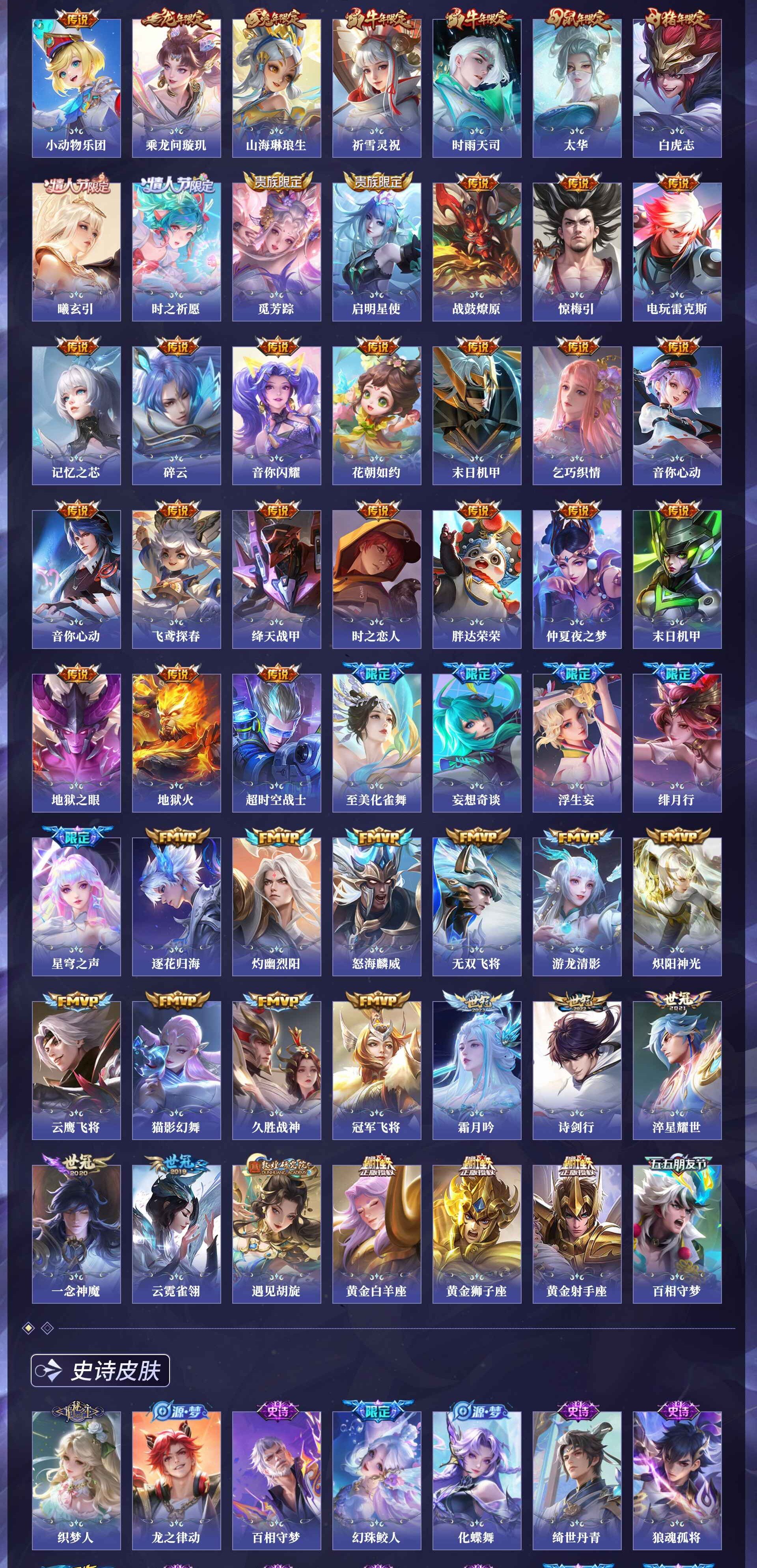 WZQM4250083王者荣耀账号详情图17