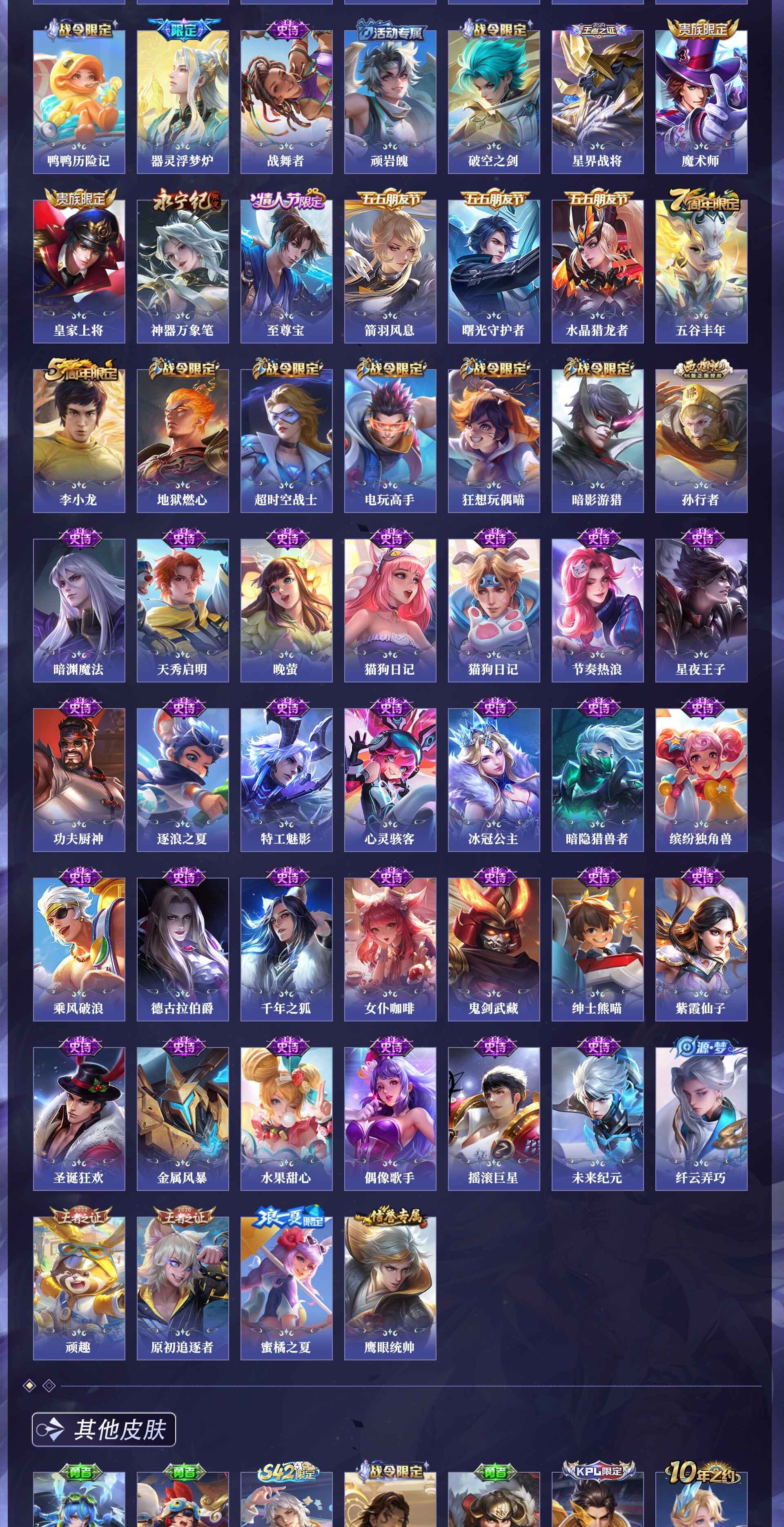 WZQM4250121王者荣耀账号详情图5