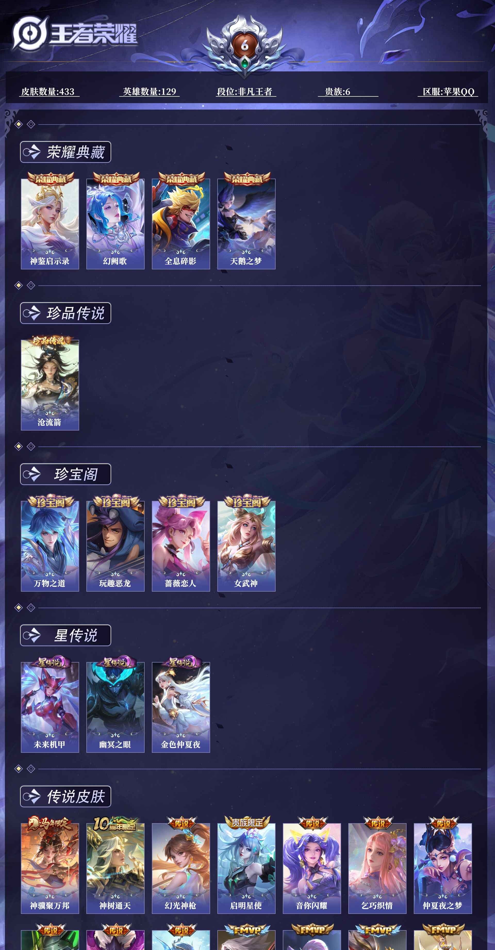 WZQM4276732王者荣耀账号详情图10