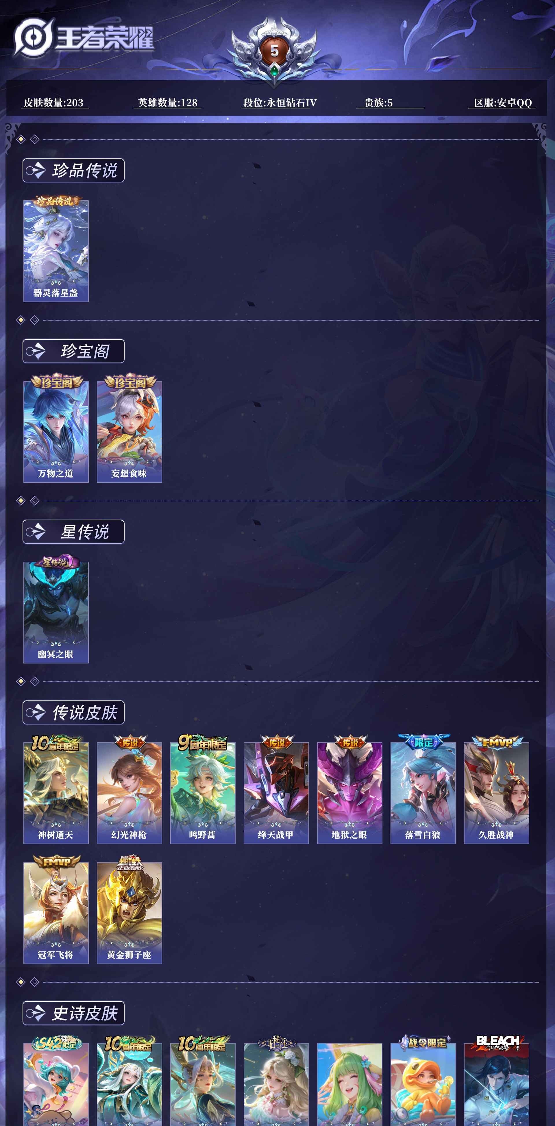 WZQM4294659王者荣耀账号详情图6