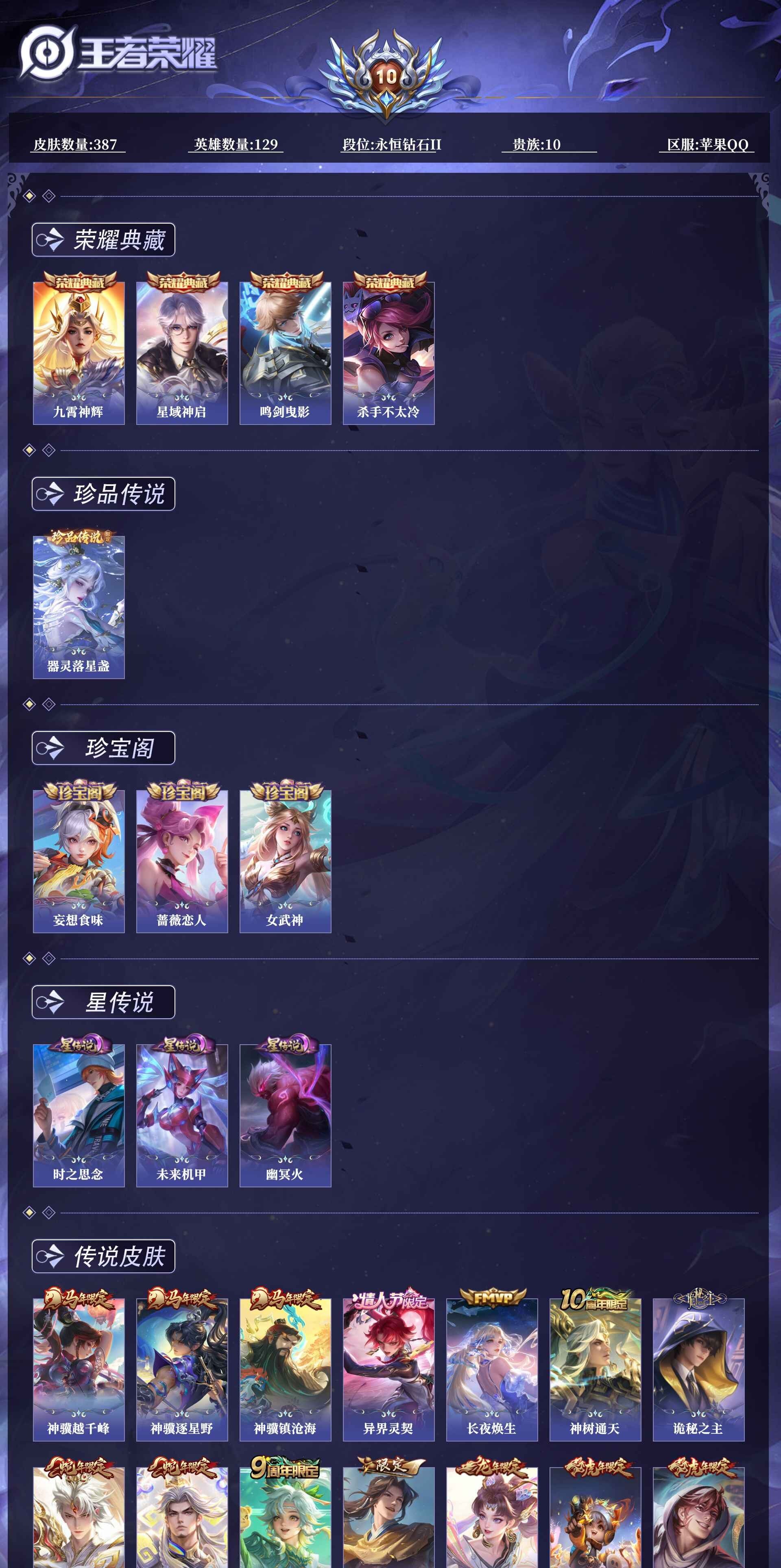 WZCMW4349531王者荣耀账号详情图7